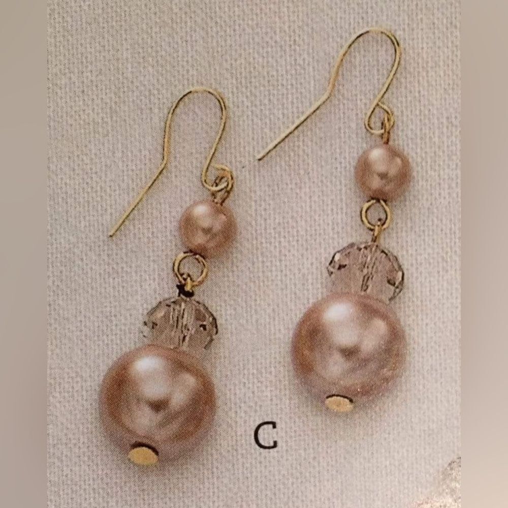 Premier Designs Pretty in Pearls Earrings NEW